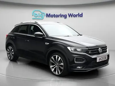 Used VW T-Roc R-line 150 HP (110 kW) 2021 Black SUV