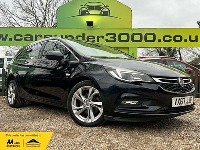 Used Vauxhall Astra SRi 136 HP (100 kW) 2017 Blue Estate