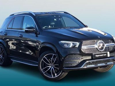 Black Used 2022 Mercedes GLE400 AMG line Estate | £48,995 (Expensive)