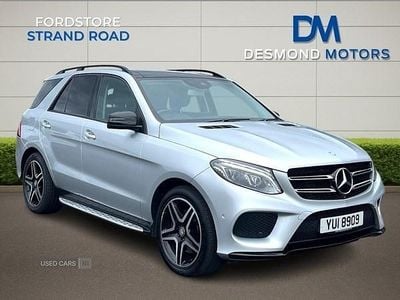 Used Mercedes GLE350 AMG Line Premium 2017 Silver Estate