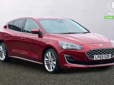 Used Ford Focus Vignale 120 HP (88 kW) 2020 Red Hatchback