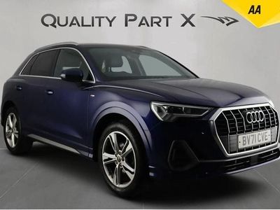 Used Audi Q3 S-Line 150 HP (110 kW) 2021 Blue SUV