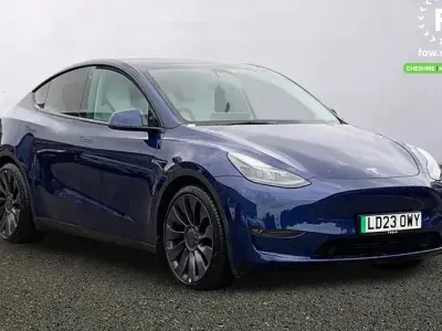 Used Tesla Model Y Performance 317 kW (432 HP) 2023 Blue SUV