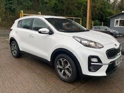 Używany Kia Sportage 130 KM (95 kW) 2019 Biały SUV