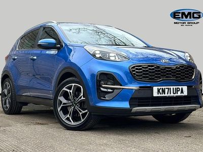 Used Kia Sportage GT-Line 174 HP (127 kW) 2021 Blue SUV