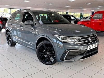 Grey Used 2021 VW Tiguan R-line SUV | £22,989 (Fair price)