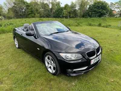 Used BMW 320 Cabriolet 170 HP (125 kW) 2013 Black Cabriolet
