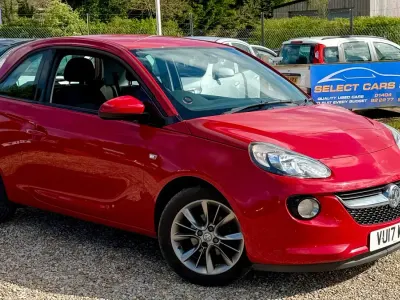 Used Vauxhall Adam Jam 2017 Red Hatchback