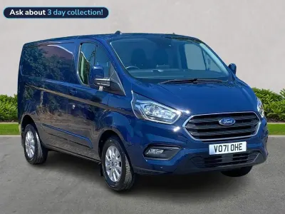 Used Ford Transit Custom Limited 130 HP (95 kW) 2022 Blue Van