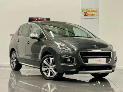 Begagnad Peugeot 3008 Allure 120 HK (88 kW) 2016 Grå Halvkombi