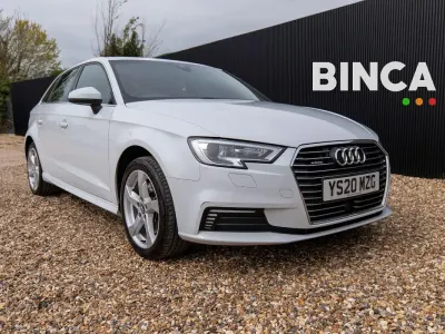 Used Audi A3 Sportback e-tron Advanced 204 HP (150 kW) 2020 White Hatchback
