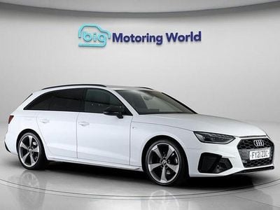Used Audi A4 Black Edition 150 HP (110 kW) 2021 White Estate