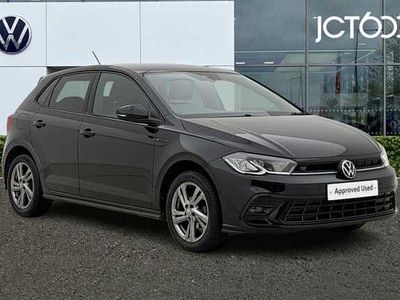 Used VW Polo R-line 95 HP (69 kW) 2023 Black Hatchback