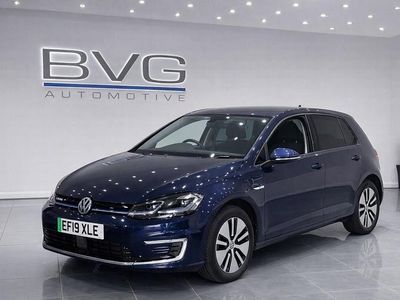 Used VW e-Golf 99 kW (135 HP) 2019 Blue Hatchback