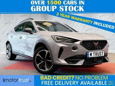 Used Cupra Formentor 150 HP (110 kW) 2021 Silver SUV
