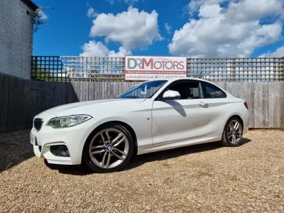 Used BMW 218 M Sport 150 HP (110 kW) 2017 White Coupe