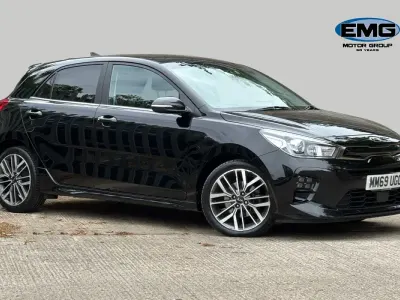 Begagnad Kia Rio GT-Line S 118 HK (86 kW) 2019 Svart Halvkombi