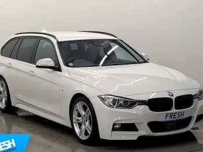 Used BMW 320 M Sport 184 HP (135 kW) 2017 White Estate