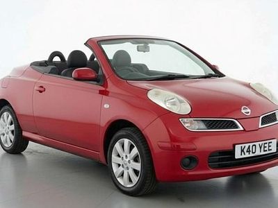 Używany Nissan Micra 2006 Czerwony Kabriolet