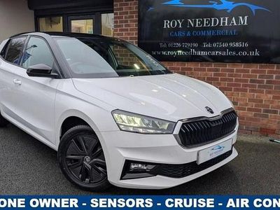 White Used 2022 Skoda Fabia Colour Edition Hatchback | £11,990 (Fair price)