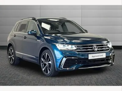 Used VW Tiguan R-line 150 HP (110 kW) 2023 Nightshade blue SUV