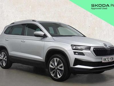 Used Skoda Karoq SE L 147 HP (108 kW) 2022 Silver SUV