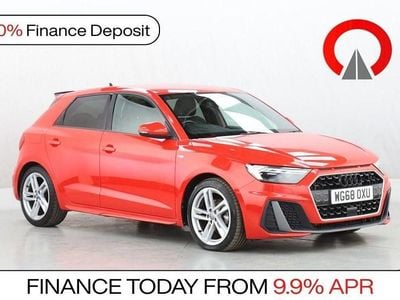 Used Audi A1 Sportback S-Line 116 HP (85 kW) 2018 Red Hatchback