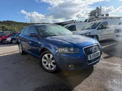 Used Audi A3 Sport 2006 Blue Hatchback