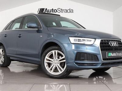 Used Audi Q3 S-Line 150 HP (110 kW) 2017 Blue SUV