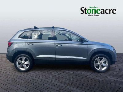 Used Skoda Karoq SE 115 HP (84 kW) 2018 Grey SUV