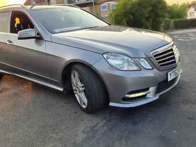 Used Mercedes E220 2012 Silver Estate