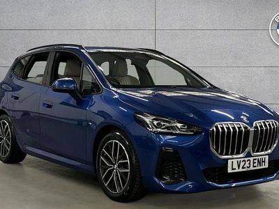 Used BMW 220 Active Tourer M Sport 168 HP (123 kW) 2023 Blue MPV