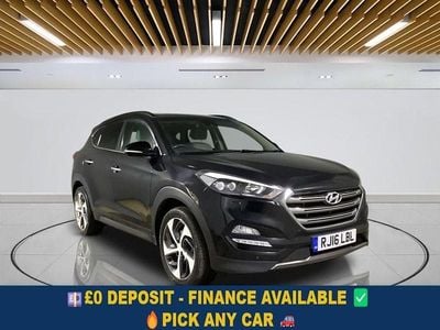 Used Hyundai Tucson Premium SE 177 HP (130 kW) 2016 Black SUV