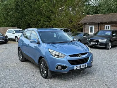 Used Hyundai ix35 SE 115 HP (84 kW) 2014 Blue SUV