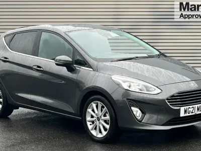 Used Ford Fiesta Titanium 125 HP (91 kW) 2021 Grey Hatchback