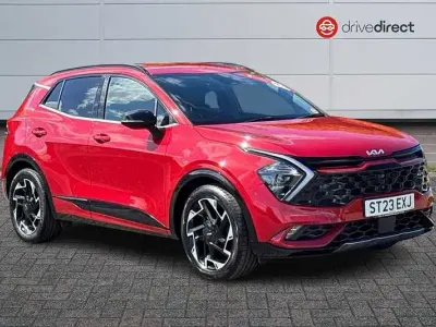 Używany Kia Sportage GT-Line 148 KM (108 kW) 2023 Czerwony SUV