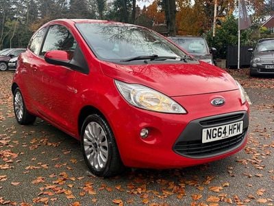 Red Used 2015 Ford Ka Zetec Hatchback | £4,750 (Fair price)