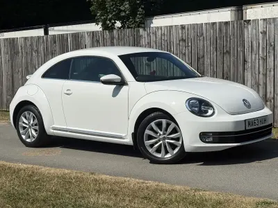 Used VW Beetle Design 150 HP (110 kW) 2013 White Hatchback