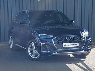 Blue Used 2021 Audi Q5 S-Line SUV | £28,998 (Fair price)