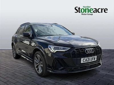 Begagnad Audi Q3 Black Edition 150 HK (110 kW) 2021 Svart SUV