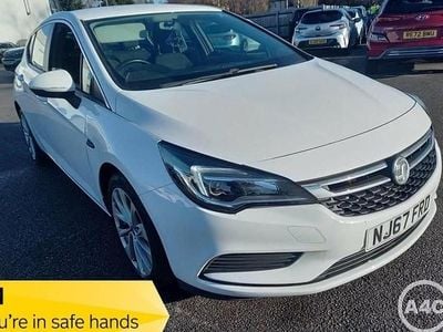 White Used 2017 Vauxhall Astra Hatchback | £6,774 (Fair price)