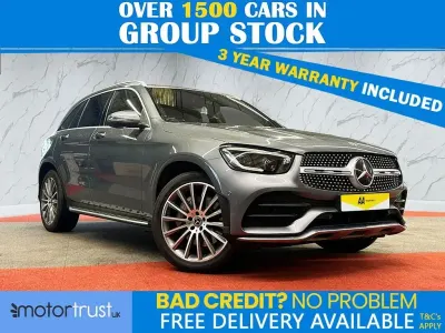 Used Mercedes GLC220 AMG line 194 HP (142 kW) 2019 Grey SUV