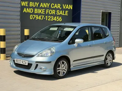 Used Honda Jazz Sport 82 HP (60 kW) 2007 Blue Hatchback