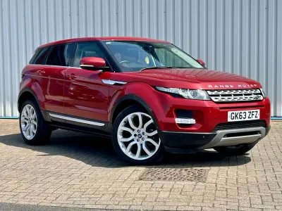 Used Land Rover Range Rover evoque Prestige 188 HP (138 kW) 2013 Red SUV