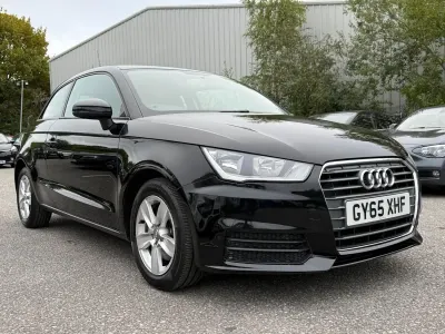 Used Audi A1 116 HP (85 kW) 2015 Black Hatchback