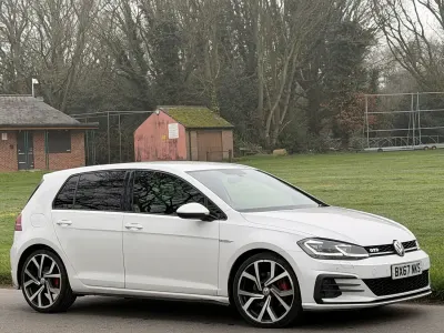 Used VW Golf VII GTD 184 HP (135 kW) 2017 White Hatchback