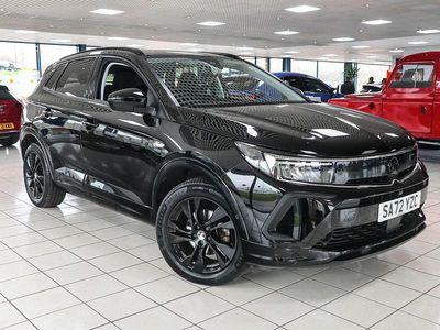 Used Vauxhall Grandland X GS Line 2022 Carbon black SUV