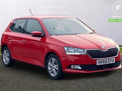 Used Skoda Fabia SE 75 HP (55 kW) 2019 Red Hatchback