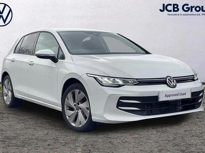 New VW Golf VIII Match 147 HP (108 kW) 2025 White Hatchback