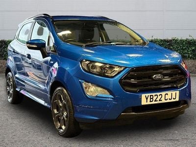 Blue Used 2022 Ford Ecosport ST-Line SUV | £10,699 (Super price)